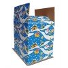 Caja para lotes y regalos Caja nevada 12 botellas. 360x280x360