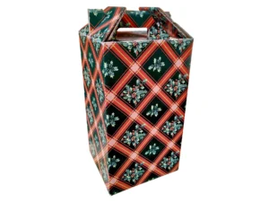 Caja para 4 botellas. Modelo Acebo