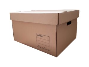 Caja para archivar 470x395x280 con fondo y tapa